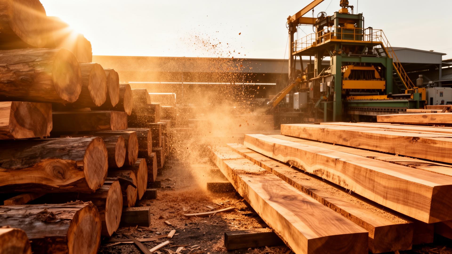 Timbre Yard Process Timber India | Premium Teak & Hardwood Suppliers